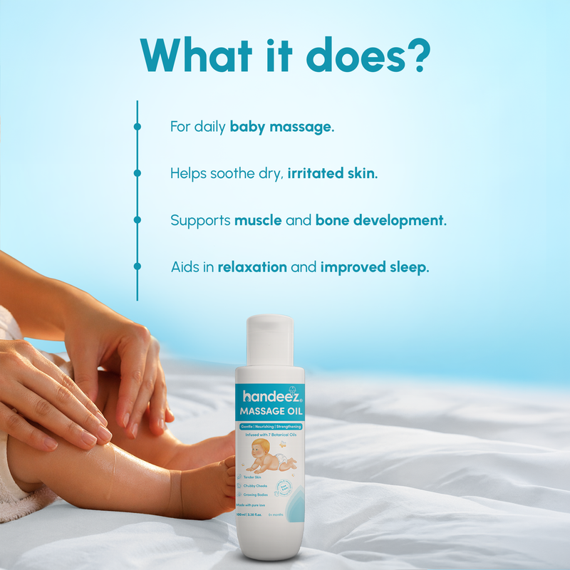 Handeez Baby Massage Oil | 100ml